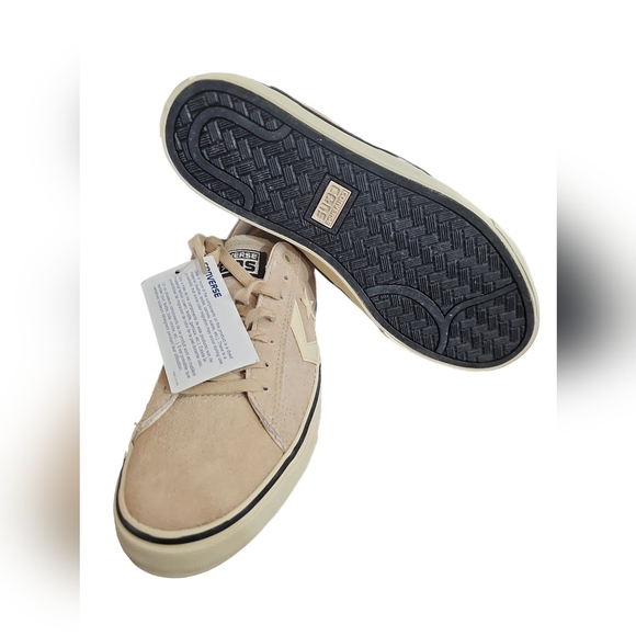 Converse Pro Leather Vulc Low Top Unisex Shoes Suede Hamadan Ivory NIB 9M/10.5W - Picture 7 of 14